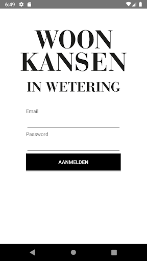 Android application Woonkansen in Wetering screenshort