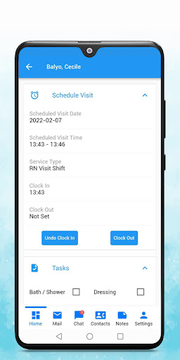 Android application finalehealth screenshort