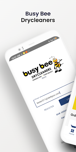 Busy Bee Drycleaners Screenshot 1 - AppWisp.com