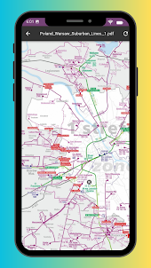 Warsaw Metro Map 2023