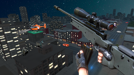 Sniper 3D Shooting Games Fun 1.0 APK + Mod (Unlimited money) إلى عن على ذكري المظهر