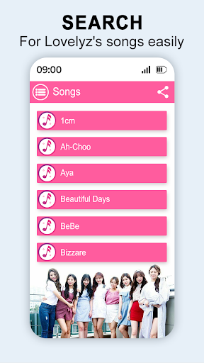Lovelyz All Lyrics & Wallpaper Screen 3