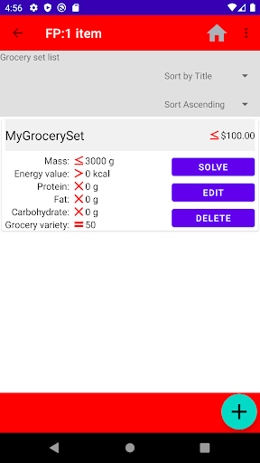 FoodPicker Screen 3