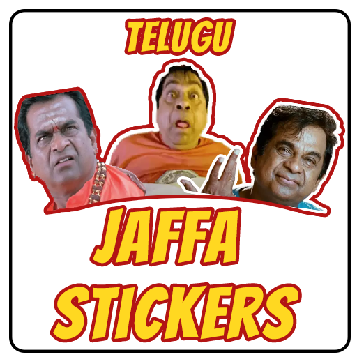 Jaffa Stickers - Telugu Sticke