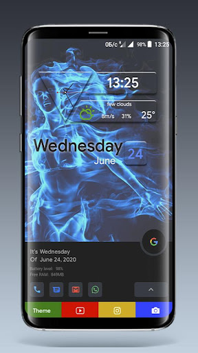 SmokeandFlame for Total Launcher
