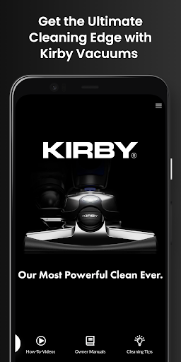 Android application Kirby Vacuum Owner Resources screenshort