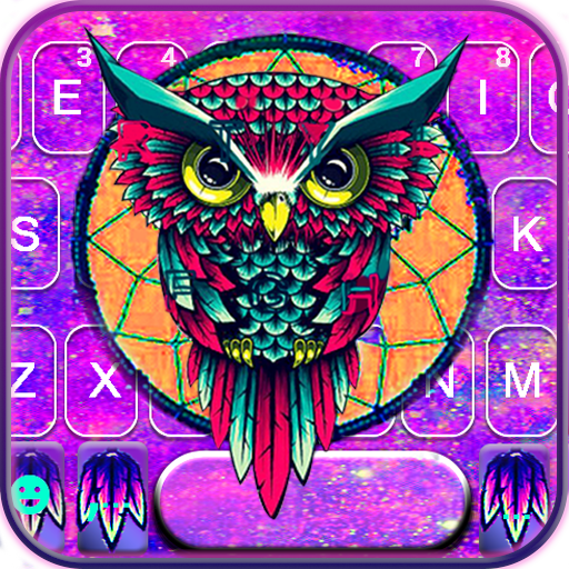 Dream Catcher Owl Keyboard The  Icon
