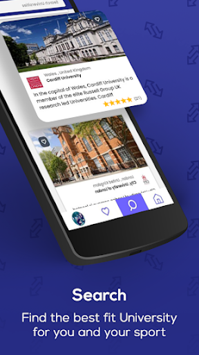Android application Sportfolio - Sport & Students screenshort