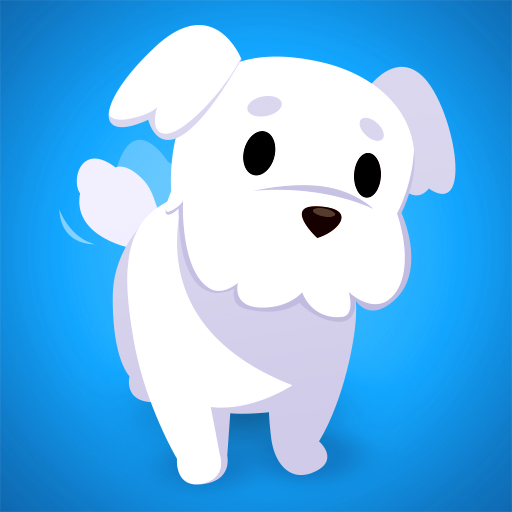 Happy dog - virtual pet for you and friends