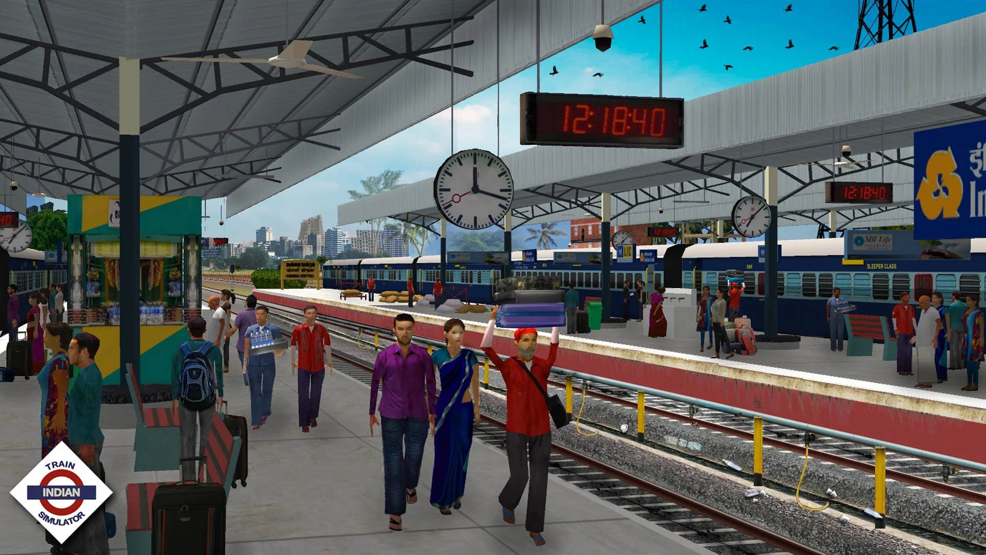 تحميل لعبة Indian Train Simulator مهكرة 2024 للاندرويد