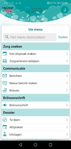 MijnSpaarneGasthuis Screen 2