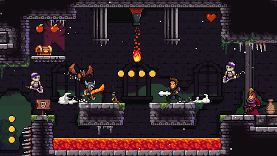 Apple Knight Action Platformer Tangkapan layar