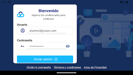 Android application Nimbus 4.0 screenshort