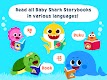 screenshot of Pinkfong Baby Shark Storybook