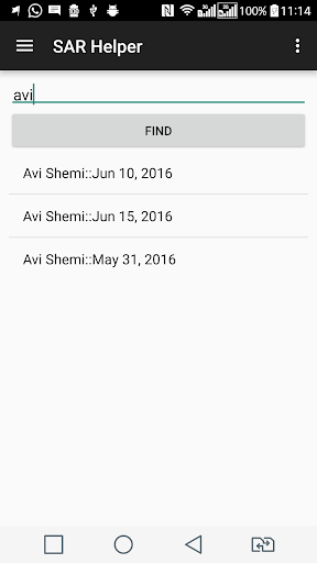 Android application Maman Search and Rescue screenshort