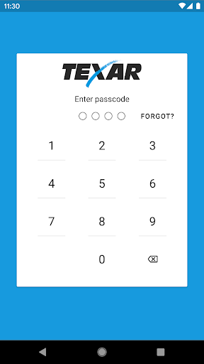 Android application TEXAR Mobile screenshort
