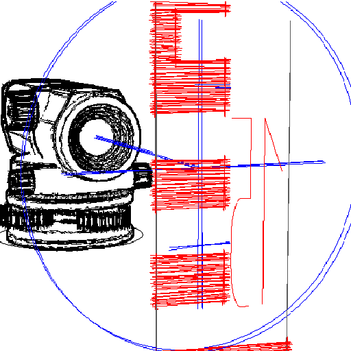 Auto level surveying calc logo