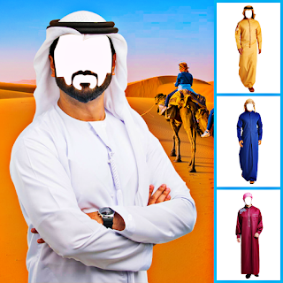 Arab man photo maker suit edit