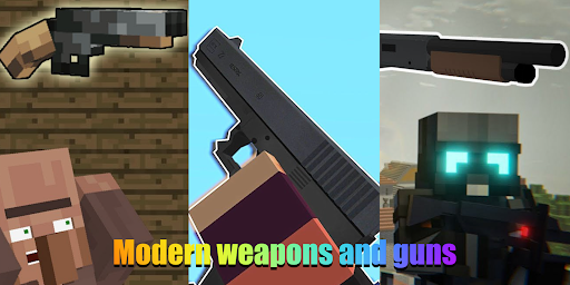 Guns mods for Minecraft PE
