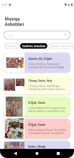 MUSIQA TARIXI Screen 2