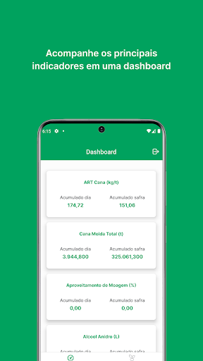 Android application Boletim Mobile Usina Goianésia screenshort