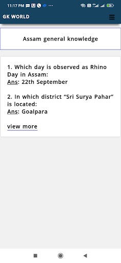 Gk World: competitive exams Screenshot 3 - AppWisp.com