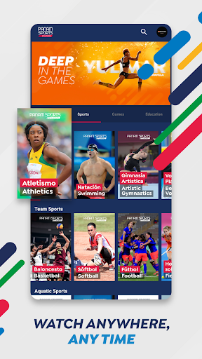 Panam Sports Channel Screen 3