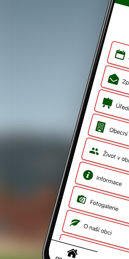 Android application Olbramovice screenshort