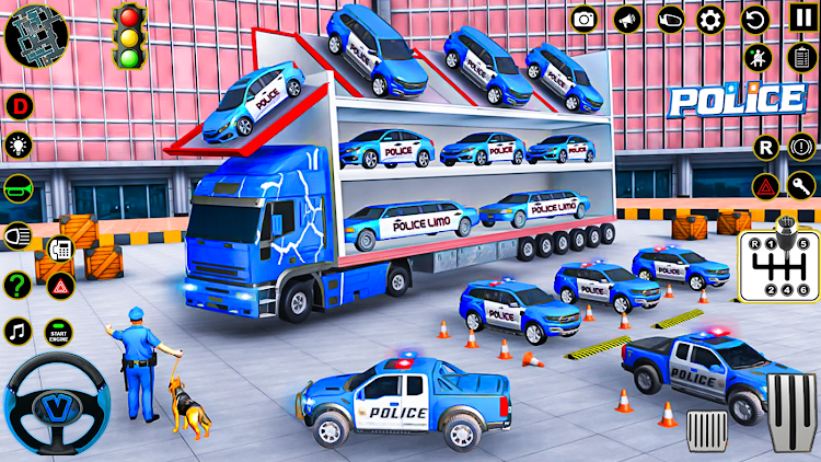 US Police Car Transport Games - 1.2 - (Android)