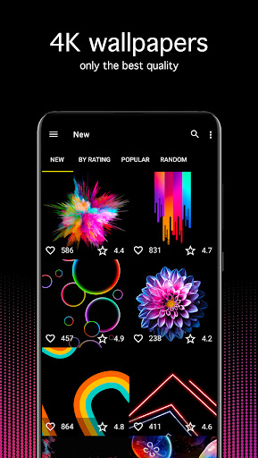 Screenshot of OLED Wallpapers 4K