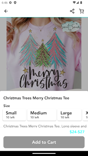 Screenshot of Sweet Smocks LLC