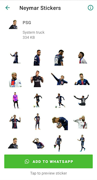 Captura de Pantalla 15 Neymar Stickers android