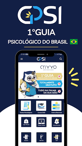Android application GPSI Guia Psicológico screenshort