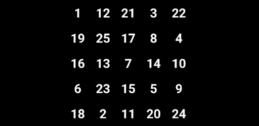 Schulte Table