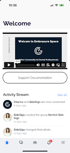 Android application Embrasure Space screenshort