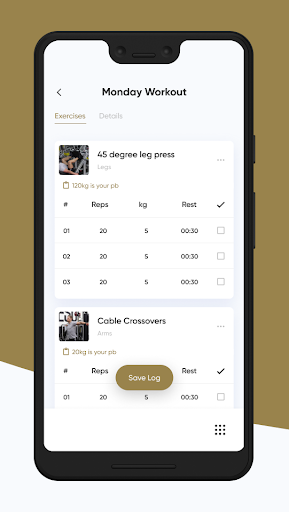 Savage Fitness Screen 2