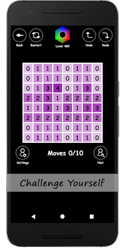 Android application ZERO - Puzzle Game screenshort