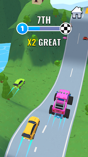 Rally Hills 3D Screen 3