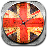 UK Flag Clock icon