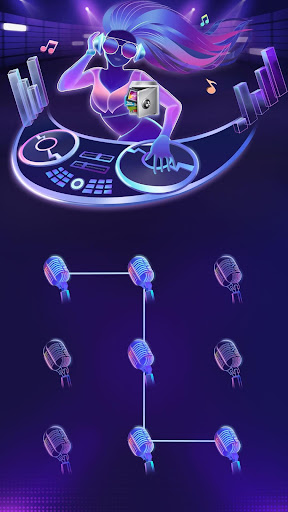 Android application AppLock Theme Microphone screenshort