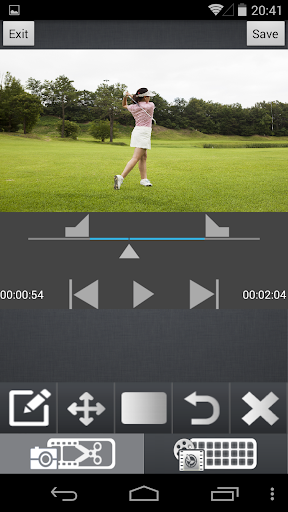 Screenshot of BlackVue Sport