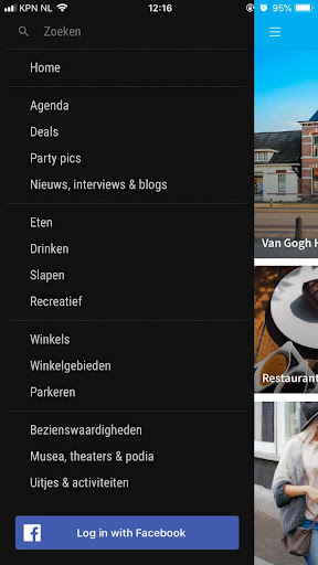 Zundert City App Screen 2