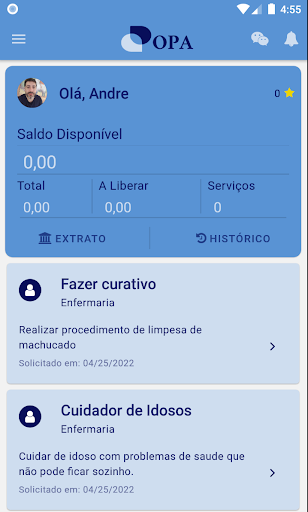 Opa Saúde Profissional Screen 3