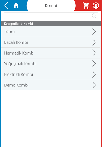Kombi Klima Shop Screen 2