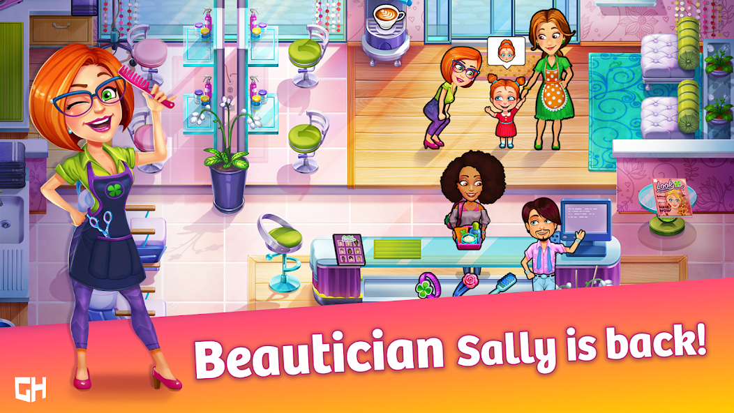 Sally's Salon - Beauty Secrets 1.0.8.11 APK + Mod (Unlimited money) untuk android