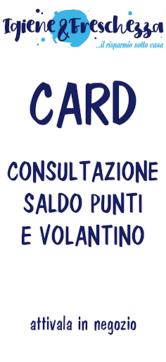 Android application Igiene & Freschezza Card screenshort