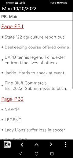 Pine Bluff Commercial eEdition Screen 2