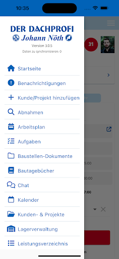 Nöth-App Screen 3