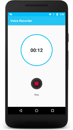 Voice Recorder Screen 2