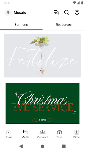 Mosaic Community Church North screenshot 1